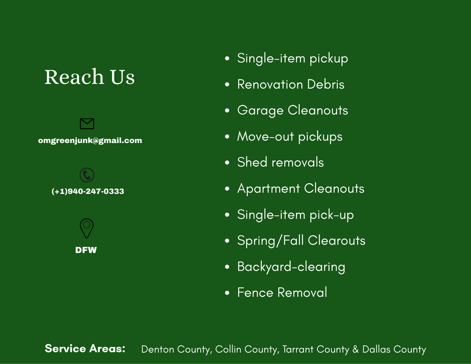 more services brochure(green)